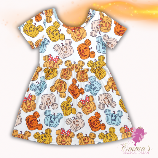 Mickey Pumpkin dress