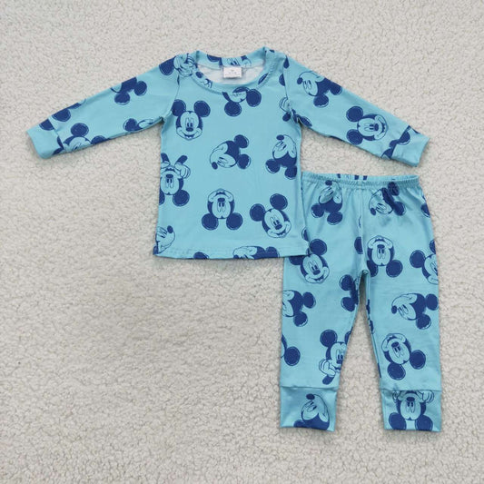 Blue or pink mouse sleeping set