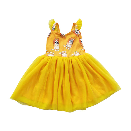 Yellow Happy Dress