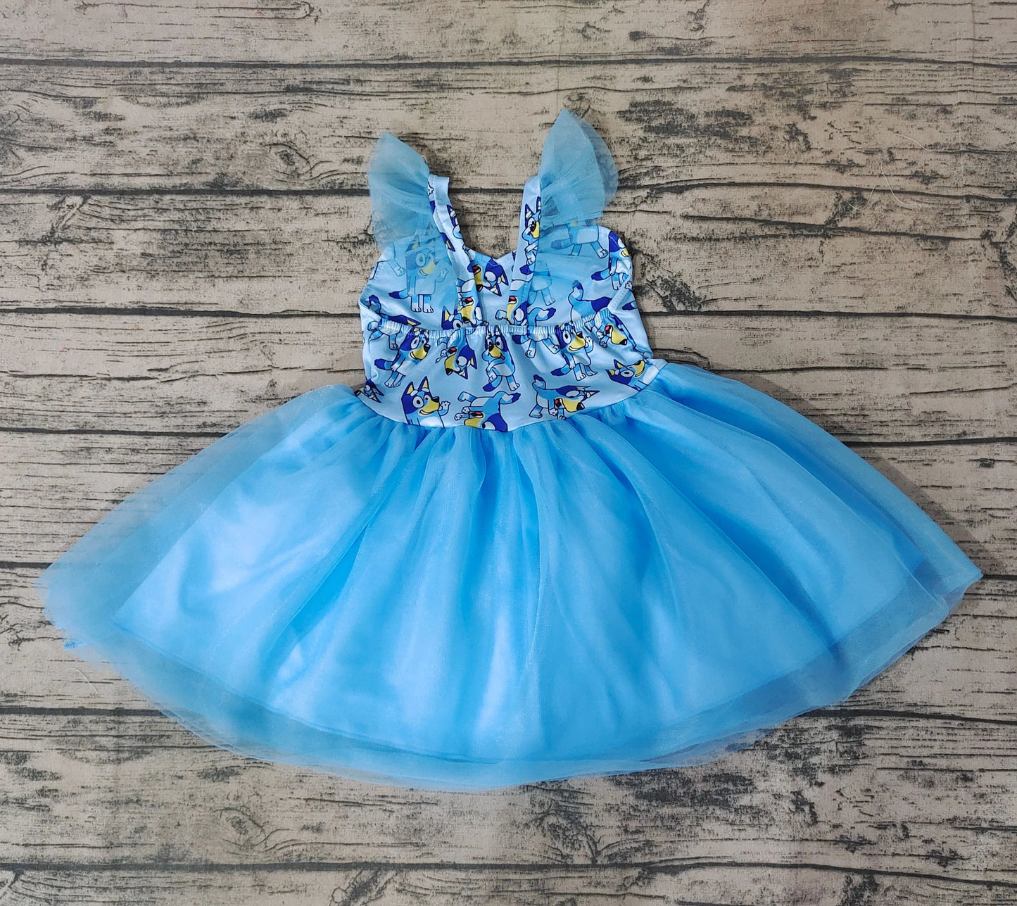 Blue Happy Dress