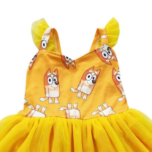 Yellow Happy Dress