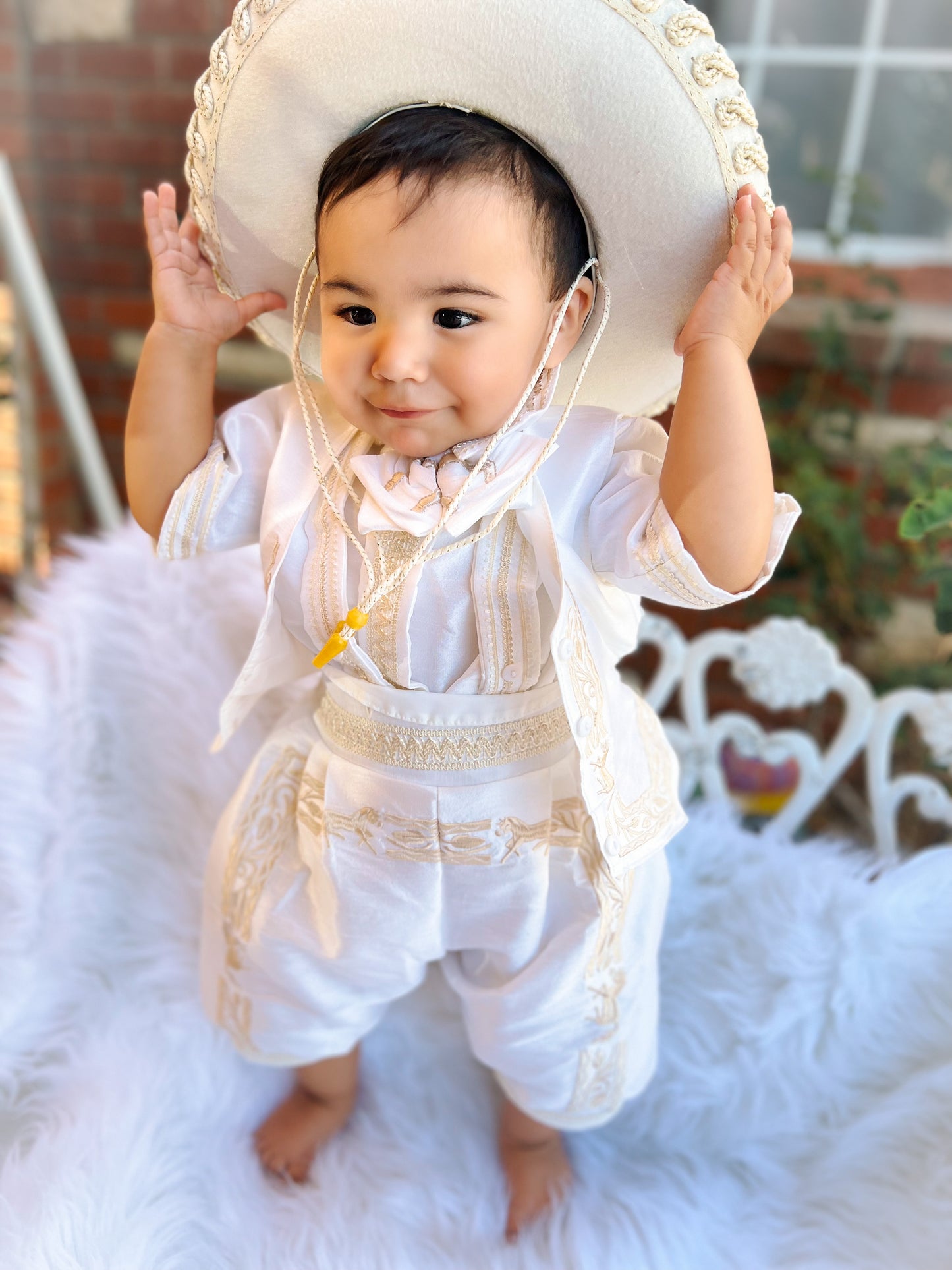 Charro outfit for hot sale baptism for girl