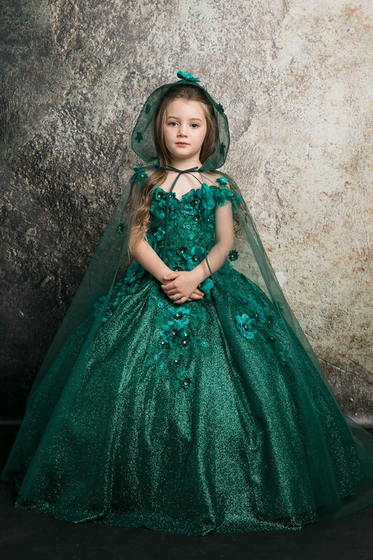 Azalea Hunter Green Mini Quince dress