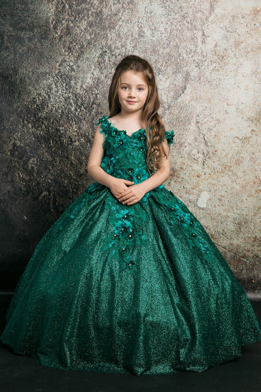 Azalea Hunter Green Mini Quince dress