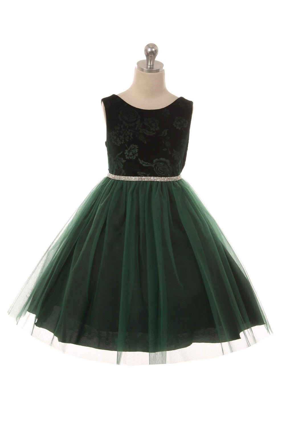 Tulle Floral Velvet