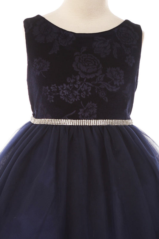 Tulle Floral Velvet