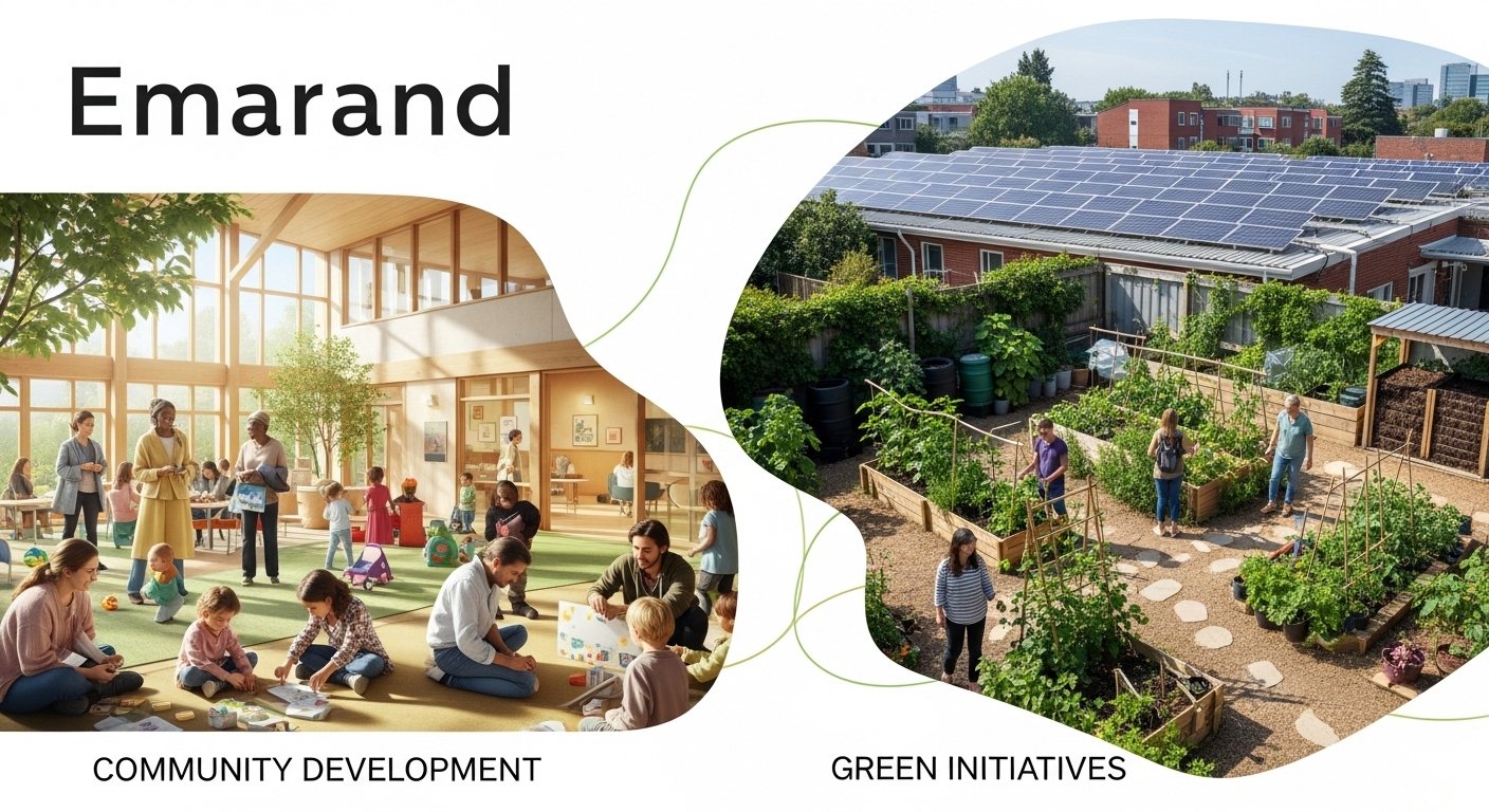 Emarand: Impact on Community Development and Green Initiatives