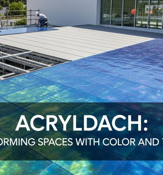 Acryldach: Transforming Spaces with Color and Texture